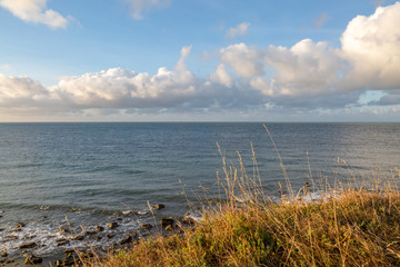 An early morning coastal view, on the Isle of Wight