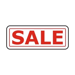 Red Sale sign