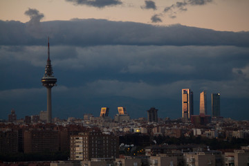 Naklejka premium tarde en madrir