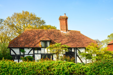 A Tudor cottage in Kent, England