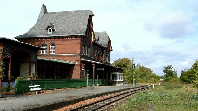Triebwagen bei Bad Suderode