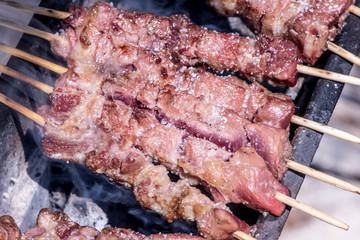 Arrosticini are a class of traditional Abruzzese cuisine from the Italian region of Abruzzo.