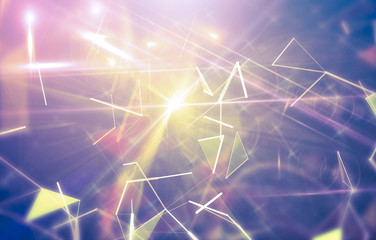 Abstract violet background. Explosion star. Motion grunge background. illustration digital.