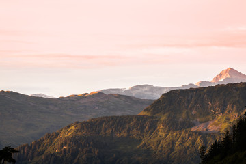 Berglandschaft in Alaska