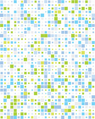 Pattern with colorful squares, Seamless vector background