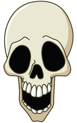 laughing skull