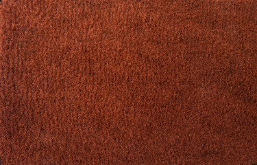 red orange fabric fluffy machine Shoe rug with pile textured pattern textured collection...