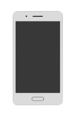 Smartphone isolated on white background