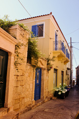 Fototapeta na wymiar Aegina Island, Aegina Town, Greece