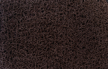 Fototapeta premium brown rubber Mat machine foot Shoe lint-free textured pattern textured collection concept background fabric business