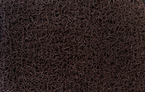 Brown Rubber Mat Machine Foot Shoe Lint-free Textured Pattern Textured Collection Concept Background Fabric Business