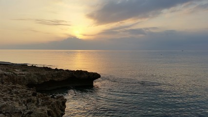 Fototapeta premium The beautiful Pernera Beach Protaras in Cyprus