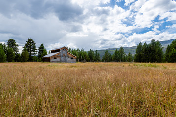 Thunderstorm over Little Buckaroo Ranch Barn