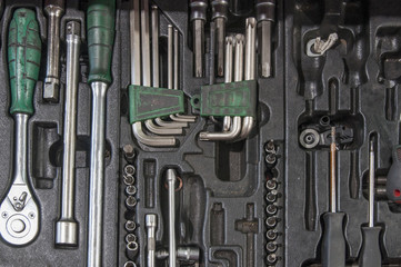Fototapeta premium hand screwdrivers & wrenches