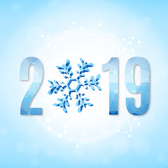 2019 New Year sign