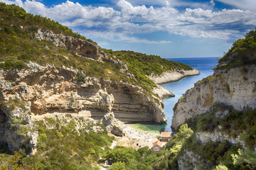 Stiniva cove - Vis island, Croatia
