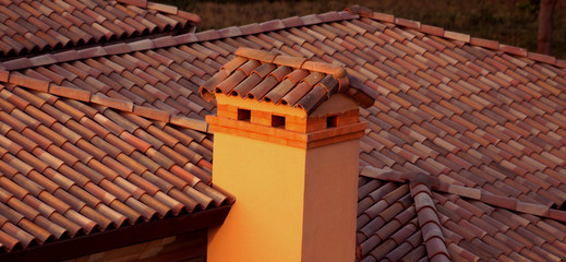 bricks and roof