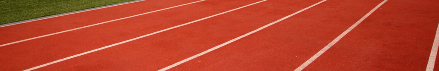 Athletics running tracks