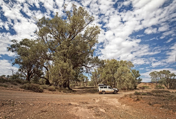 Outback Track at Flinders Range - South Australia