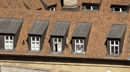 Rooms on the top - dormer windows