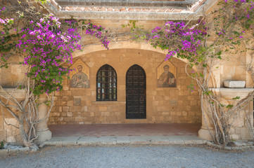 Monastery of Filerimos, Rhodes Island, Greece.