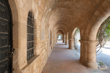 Fototapeta na wymiar Monastery of Filerimos, Rhodes Island, Greece.