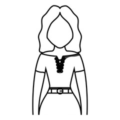 avatar woman icon 