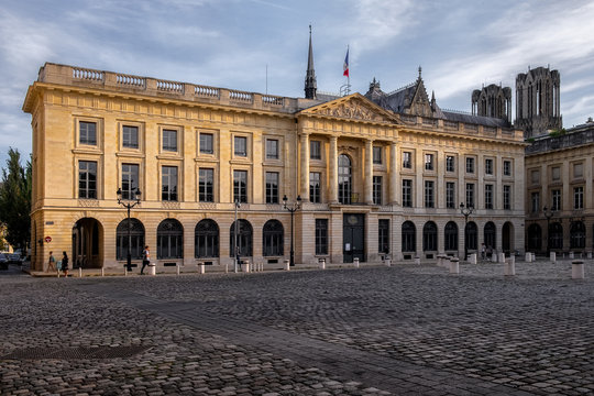 Beautiful facade Sub-Prefecture Reims Hotel, Reims, Champagne Ardennes