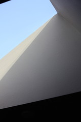 abstract wall and sky