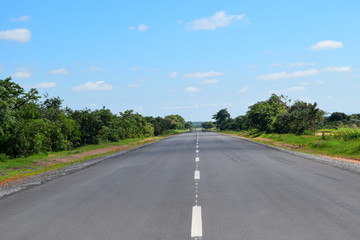 Fototapeta na wymiar The great East Road, Lusaka, Zambia