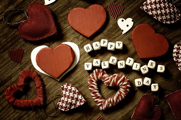 retro background of heart shape 