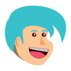 cartoon boy icon