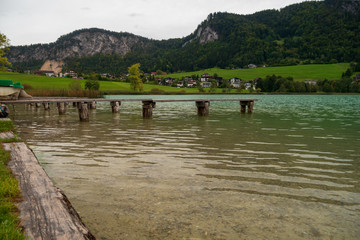 Lake Thiersee in Austria as a stunning and nice place at every season