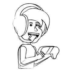 cartoon boy icon