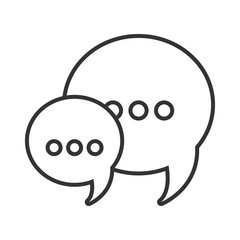 speech bubbles icon