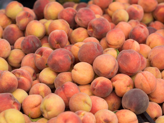 Fresh peaches