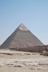 Fototapeta na wymiar Pyramids of Giza, Cairo, Egypt, North Africa