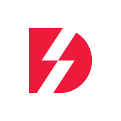 Letter D logo