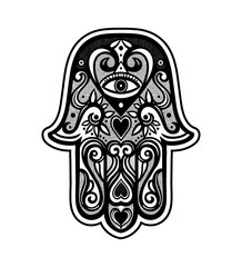 Hamsa or hand of Fatima.