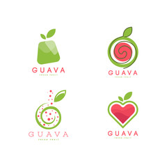 Guava logo set