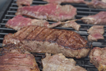 Carne a la parrilla