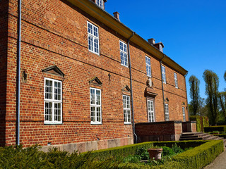 Historic mansion house on Fyn Funen Island Denmark