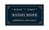 Art Deco Business Card (Live Stroke Path)