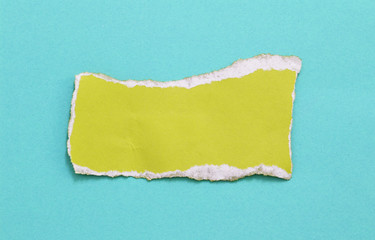 Colorful torn paper background with space for your message