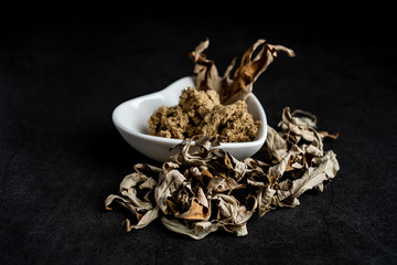 Chinese medicine moxibustion herbs Ai Ye and Ai Rong