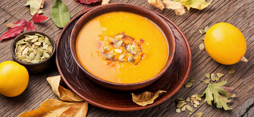 Autumn squash soup