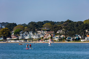 poole harbour and sandbanks dorset uk