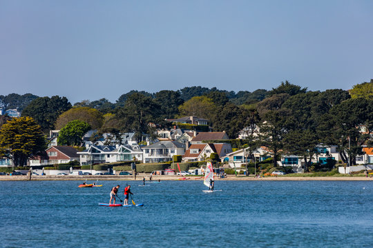 Poole Harbour And Sandbanks Dorset Uk