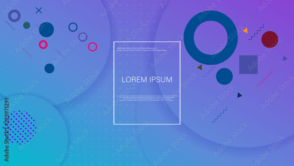 Poster background. light backdrop. geometric gradient line pattern.