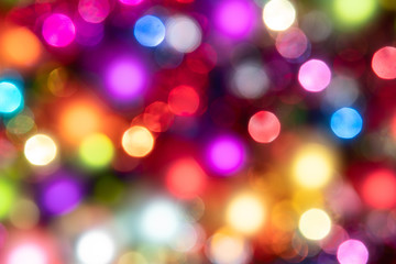 Obraz premium defocused ligths